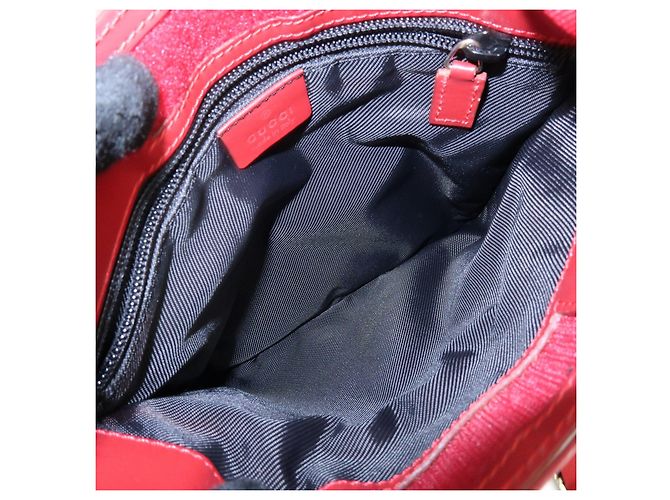 Borsa a tracolla GUCCI GG Canvas Leather Beige Red 019・0348・200047 - vista 20