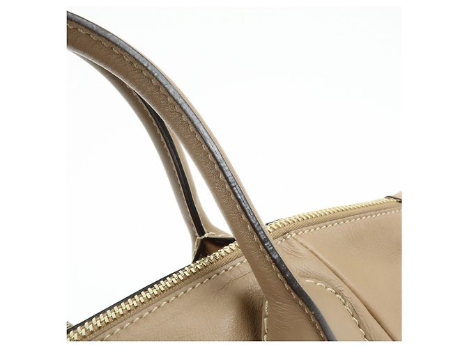 Borsa 2Way TOD'S in pelle con cuciture Borsa Boston Borsa a tracolla Marrone - vista 10