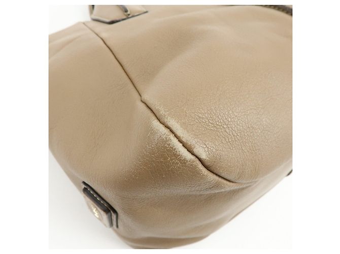 Borsa 2Way TOD'S in pelle con cuciture Borsa Boston Borsa a tracolla Marrone - vista 14