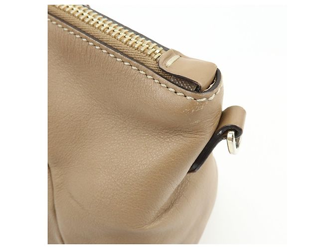 Borsa 2Way TOD'S in pelle con cuciture Borsa Boston Borsa a tracolla Marrone - vista 15