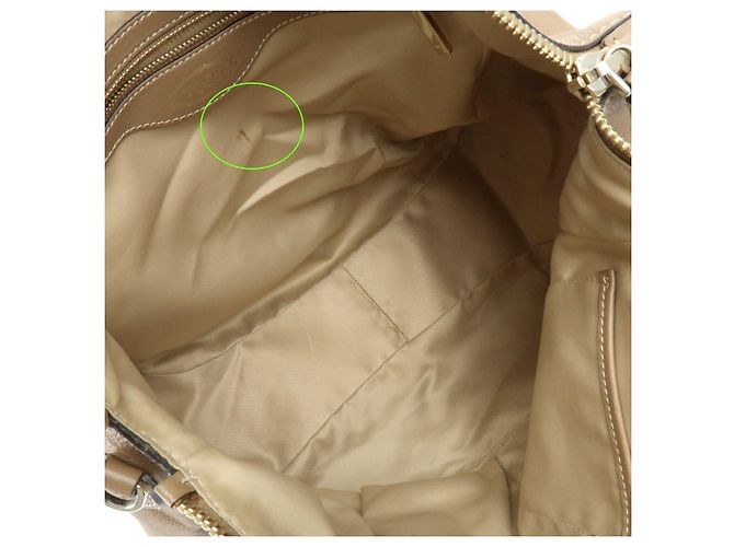 Borsa 2Way TOD'S in pelle con cuciture Borsa Boston Borsa a tracolla Marrone - vista 21