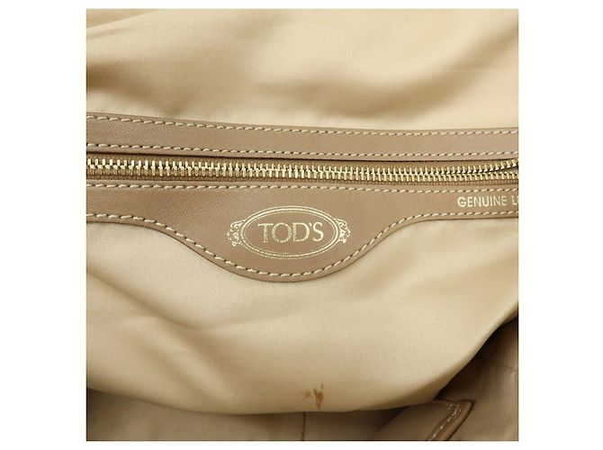 Borsa 2Way TOD'S in pelle con cuciture Borsa Boston Borsa a tracolla Marrone - vista 24