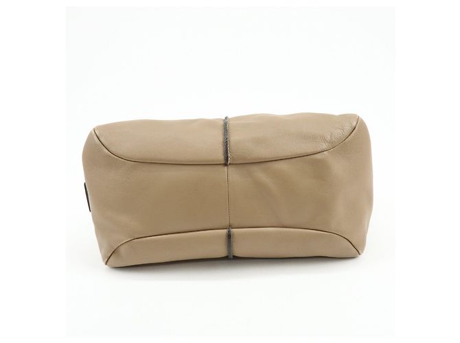 Borsa 2Way TOD'S in pelle con cuciture Borsa Boston Borsa a tracolla Marrone - vista 5