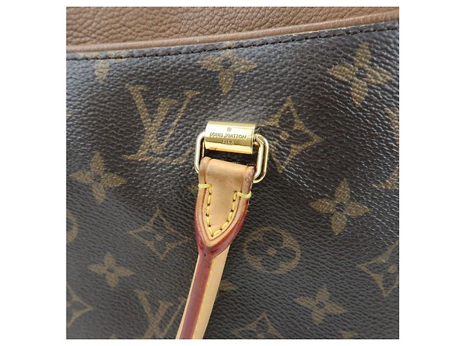 Borsa a mano e a tracolla Louis Vuitton Monogram Pallas Avana M40907 - vista 11