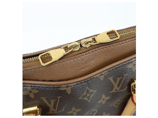 Borsa a mano e a tracolla Louis Vuitton Monogram Pallas Avana M40907 - vista 16