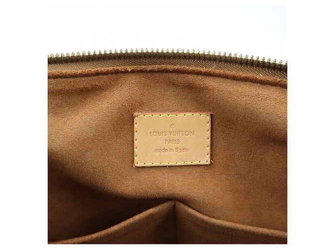 Borsa a mano e a tracolla Louis Vuitton Monogram Pallas Avana M40907 - vista 23