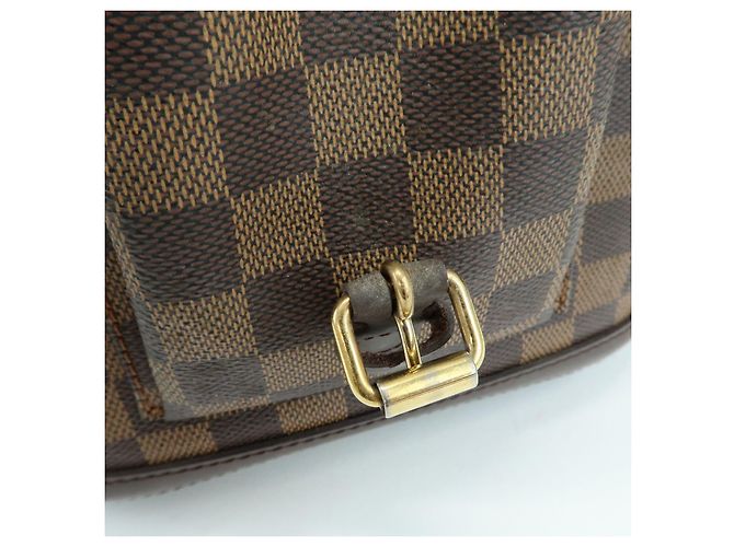 Louis Vuitton Damier Manosque PM Canvas Tote Bag Ebene N51121 - vista 18