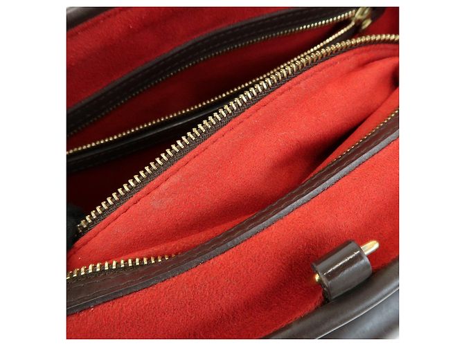 Louis Vuitton Damier Manosque PM Canvas Tote Bag Ebene N51121 - vista 22