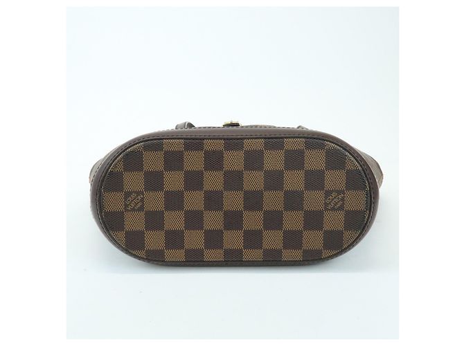 Louis Vuitton Damier Manosque PM Canvas Tote Bag Ebene N51121 - vista 5