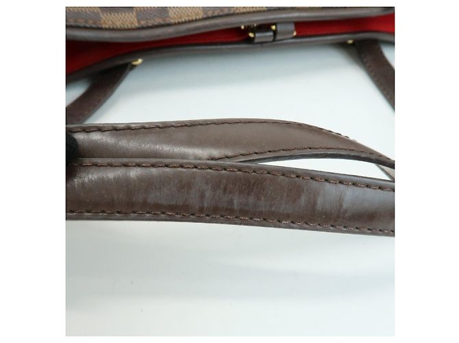 Louis Vuitton Damier Manosque PM Canvas Tote Bag Ebene N51121 - vista 8