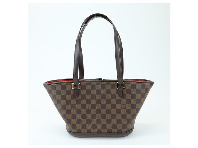 Louis Vuitton Damier Manosque PM Canvas Tote Bag Ebene N51121 - vista 2