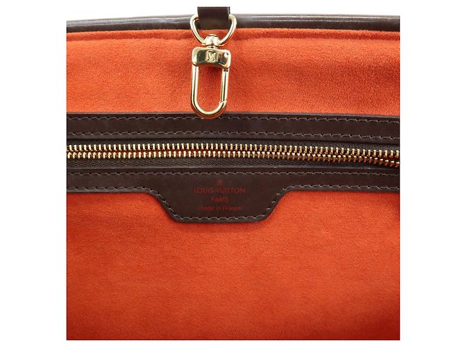 Louis Vuitton Damier Manosque PM Canvas Tote Bag Ebene N51121 - vista 23