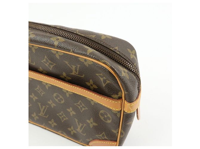 Louis Vuitton Monogram Compiegne 28 Pouch Clutch Bag Brown M51845 - vista 11