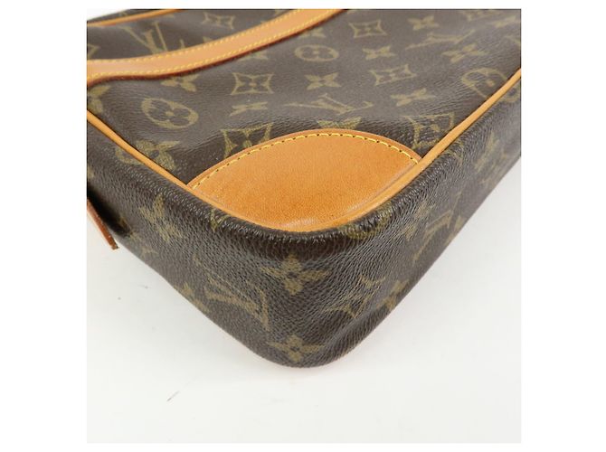 Louis Vuitton Monogram Compiegne 28 Pouch Clutch Bag Brown M51845 - vista 6