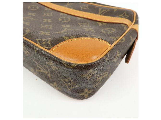 Louis Vuitton Monogram Compiegne 28 Pouch Clutch Bag Brown M51845 - vista 7