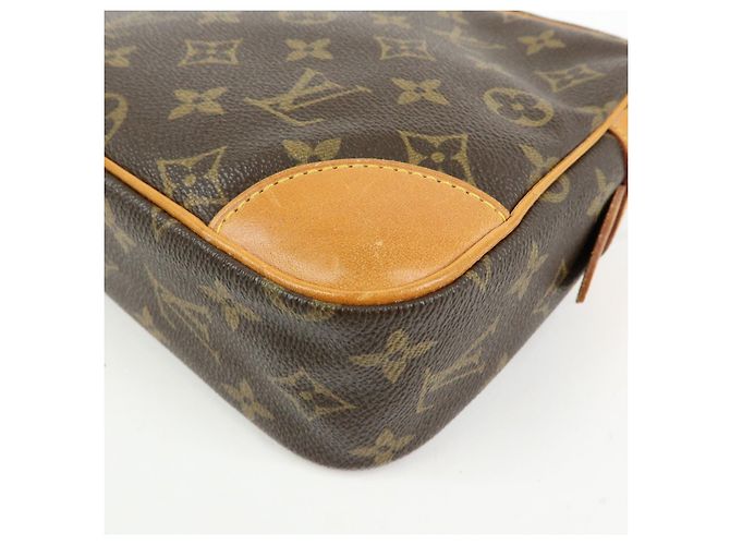 Louis Vuitton Monogram Compiegne 28 Pouch Clutch Bag Brown M51845 - vista 9