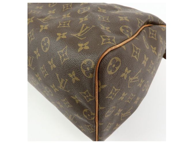 Borsa a Mano Louis Vuitton Monogram Speedy 40 Borsa Boston Marrone M41522 - vista 10