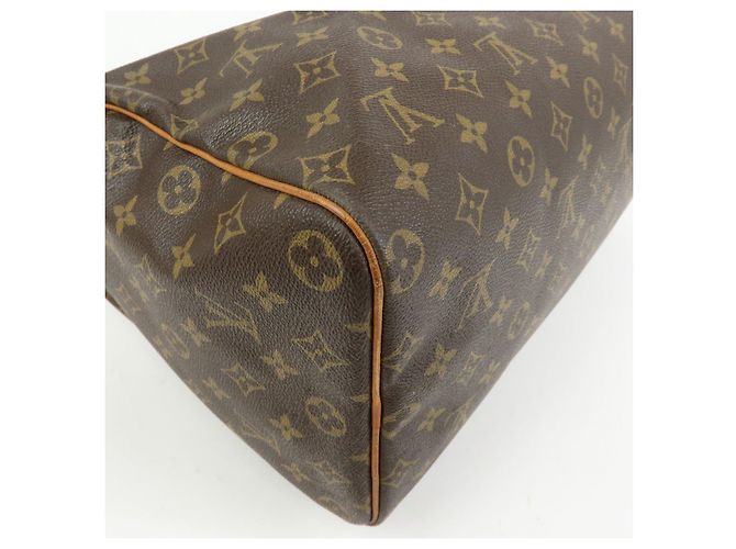 Borsa a Mano Louis Vuitton Monogram Speedy 40 Borsa Boston Marrone M41522 - vista 11
