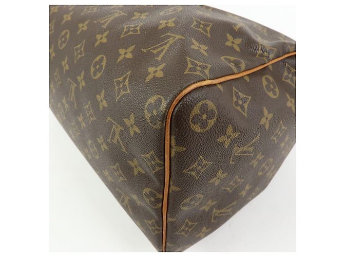 Borsa a Mano Louis Vuitton Monogram Speedy 40 Borsa Boston Marrone M41522 - vista 12