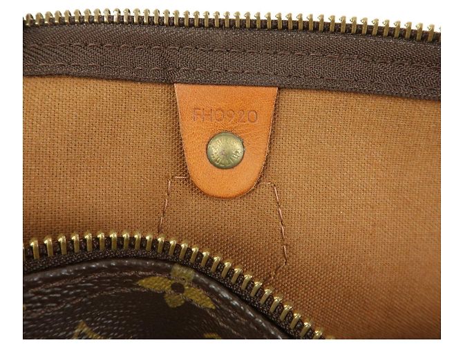 Borsa a Mano Louis Vuitton Monogram Speedy 40 Borsa Boston Marrone M41522 - vista 24