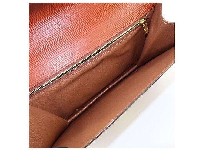 Louis Vuitton Epi Monceau Borsa 2way Borsa a Mano Kenya Brown M52123 - vista 19