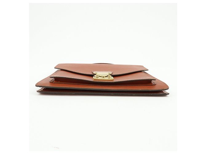Louis Vuitton Epi Monceau Borsa 2way Borsa a Mano Kenya Brown M52123 - vista 5