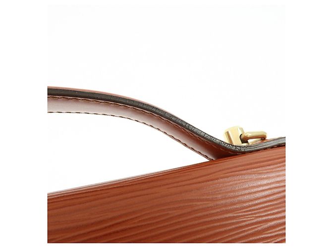 Louis Vuitton Epi Monceau Borsa 2way Borsa a Mano Kenya Brown M52123 - vista 7