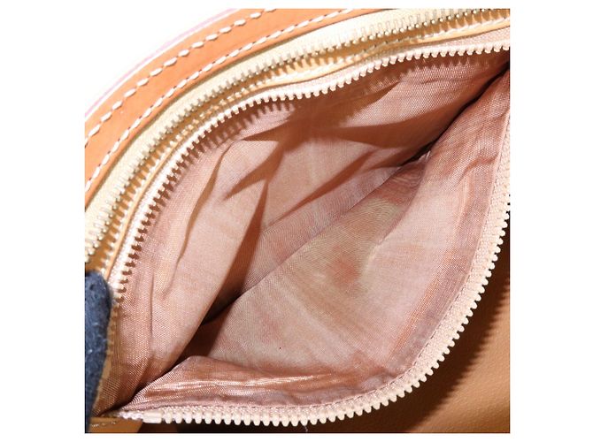 Céline Pochette CELINE Macadam in PVC e pelle Beige Brown - vista 22