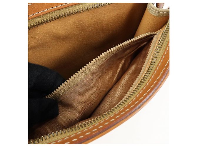 Céline Pochette CELINE Macadam in PVC e pelle Beige Brown - vista 23