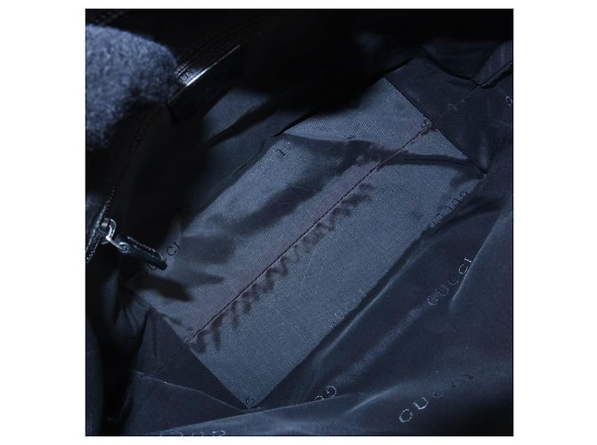 GUCCI Borsa a tracolla e borsa a mano in tela e pelle Nera 001・3386・1705 - vista 19