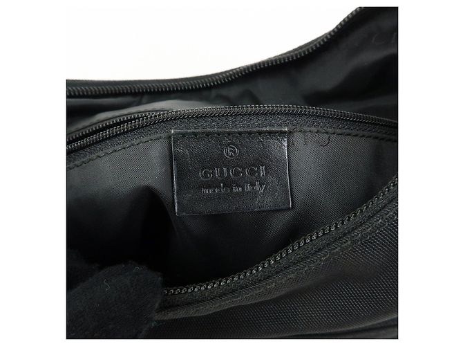 GUCCI Borsa a tracolla e borsa a mano in tela e pelle Nera 001・3386・1705 - vista 23