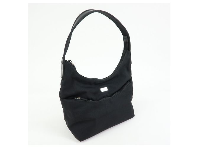 GUCCI Borsa a tracolla e borsa a mano in tela e pelle Nera 001・3386・1705 - vista 4