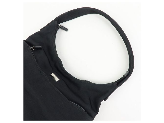 GUCCI Borsa a tracolla e borsa a mano in tela e pelle Nera 001・3386・1705 - vista 6