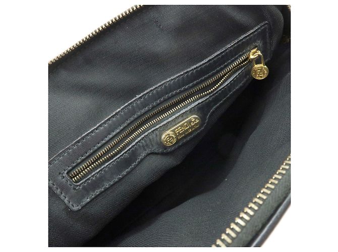 FENDI Borsa 2Way in pelle Borsa a mano Borsa a tracolla Borsa crossbody Marrone - vista 22
