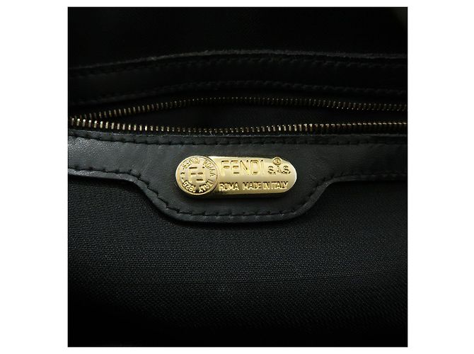 FENDI Borsa 2Way in pelle Borsa a mano Borsa a tracolla Borsa crossbody Marrone - vista 24