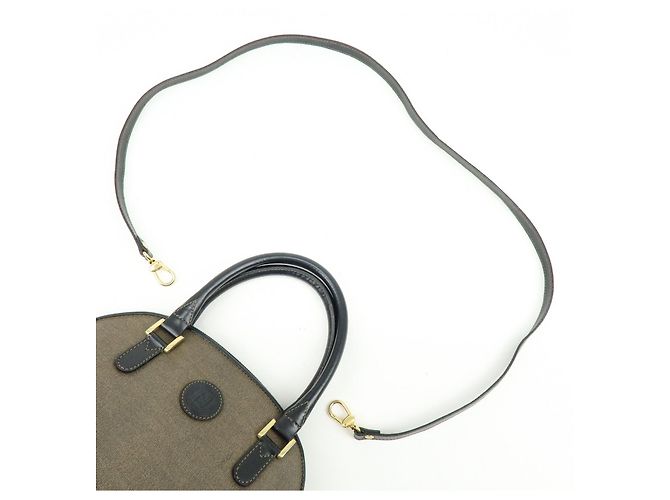 FENDI Borsa 2Way in pelle Borsa a mano Borsa a tracolla Borsa crossbody Marrone - vista 6