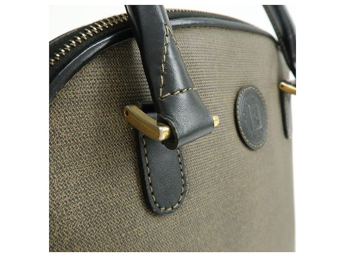 FENDI Borsa 2Way in pelle Borsa a mano Borsa a tracolla Borsa crossbody Marrone - vista 7