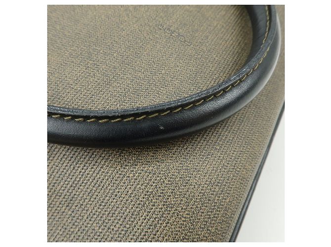 FENDI Borsa 2Way in pelle Borsa a mano Borsa a tracolla Borsa crossbody Marrone - vista 8