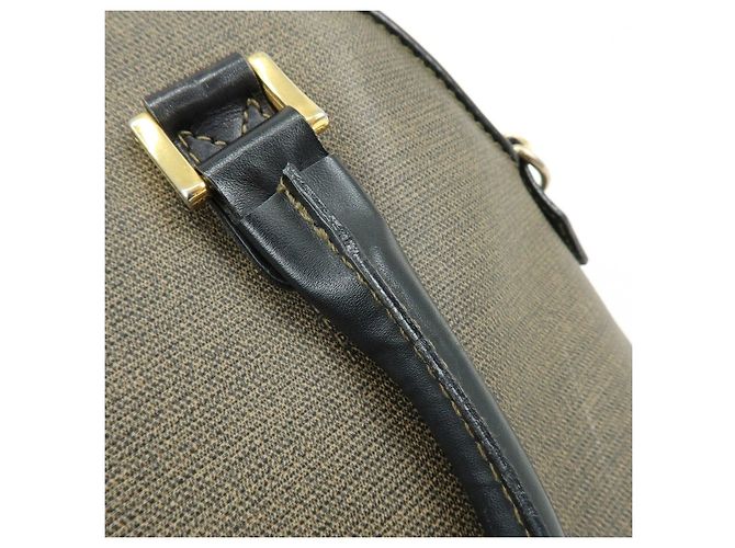 FENDI Borsa 2Way in pelle Borsa a mano Borsa a tracolla Borsa crossbody Marrone - vista 9
