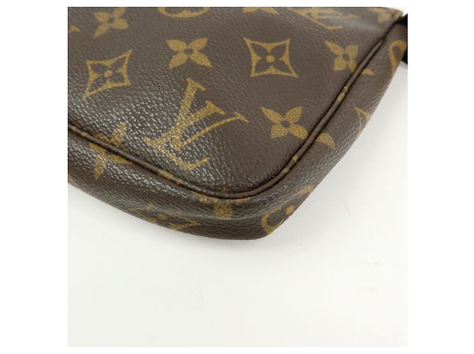Louis Vuitton Monogram Pochette Accessoires Pouch Hand Bag M51980 - vista 11