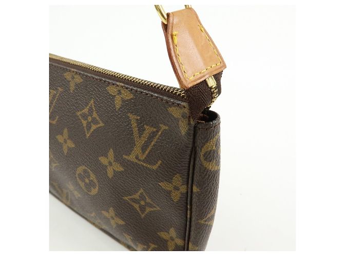 Louis Vuitton Monogram Pochette Accessoires Pouch Hand Bag M51980 - vista 14