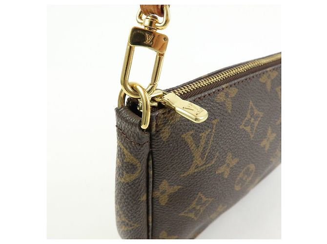 Louis Vuitton Monogram Pochette Accessoires Pouch Hand Bag M51980 - vista 15