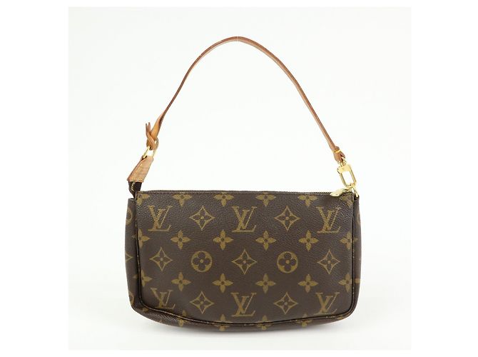 Louis Vuitton Monogram Pochette Accessoires Pouch Hand Bag M51980 - vista 2