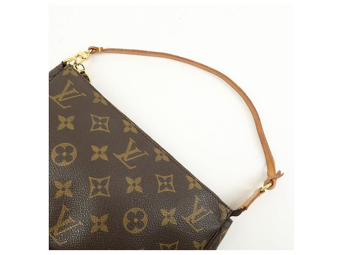 Louis Vuitton Monogram Pochette Accessoires Pouch Hand Bag M51980 - vista 6