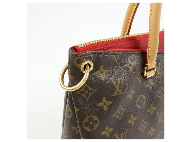 Louis Vuitton Monogram Pallas Canvas Leather 2Way Bag Cerise M41175 - vista 15