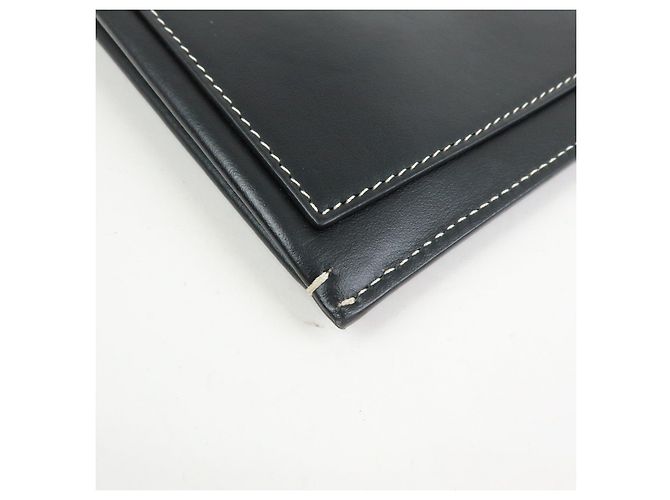 BURBERRY Borsa a tracolla in pelle Pochette piatta Nera - vista 10