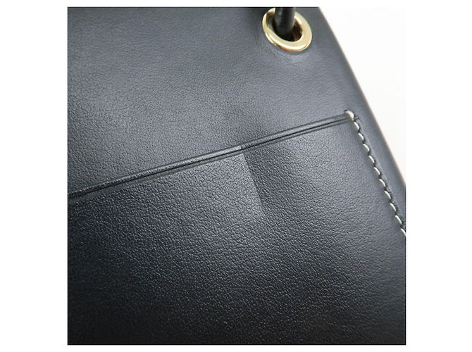 BURBERRY Borsa a tracolla in pelle Pochette piatta Nera - vista 16