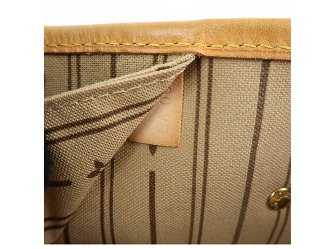 Borsa a Spalla Louis Vuitton Monogram Neverfull MM Marrone M40156 - vista 24