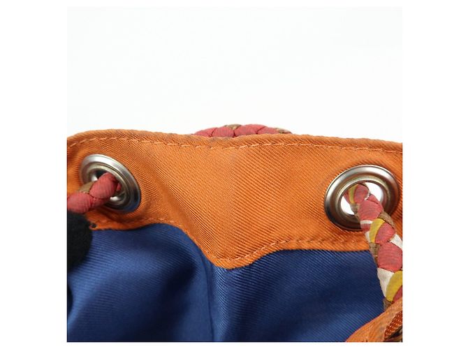 Hermès HERMES Borsa a tracolla Silk Taurillon Sac SoieCool22 Punzonatura □O Arancione - vista 20