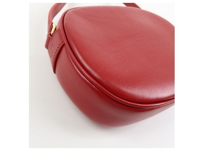 Céline CELINE Borsa a spalla in pelle Borsa a tracolla C Charm Red - vista 13